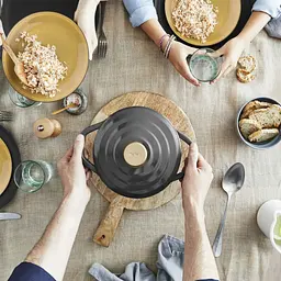 Каструля Tefal Air, з кришкою, 3.1л, алюміній, чорний (E2554404) - мініатюра 11