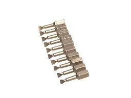 Біти з плоским шліцем 5.5 х 0.8 мм (10 шт) Makita P-06199 - мініатюра 1