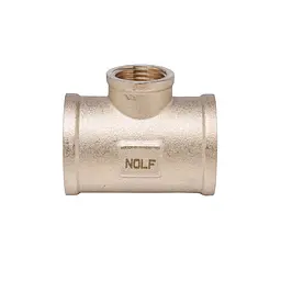 Трійник редукційний Nolf Nfc.T100610F-1"Fх1/2"Fх1"F NF3193 - мініатюра 2