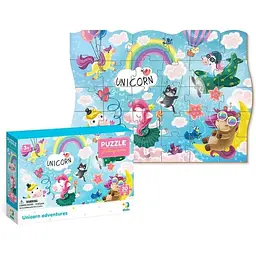 Дитячі пазли DoDo Toys Пригоди єдиноріжків 30 елементів (300416) - мініатюра 2