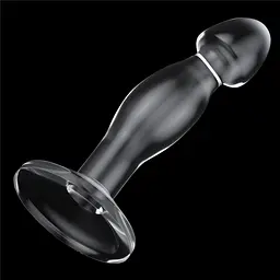 Анальна пробка - Flawless Clear Prostate Plug 6.5" Clear - мініатюра 6
