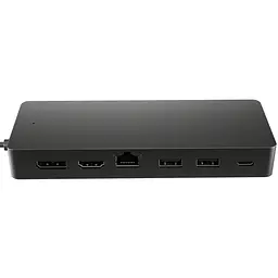 Док-станція – хаб адаптер HP 50H55UT USB3.1 Type-C – HDMI/USB 3.0x2/Type-Cx2/DP/RJ45/Ethernet - мініатюра 4