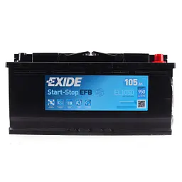 Акумулятор автомобільний EXIDE START-STOP EFB 105A (EL1050) - мініатюра 2