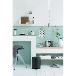 Відро для сміття Brabantia Pedal Bin чорне 5 л (112928) - мініатюра 8