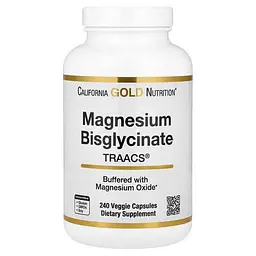 Магний Magnesium Bisglycinate 240 капсул CGN vit0005490