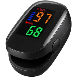 Пальцевий пульсоксиметр SpO2 + пульс - цифровий з LED-дисплеєм