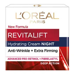 Нічний крем-догляд для обличчя L'Oreal Paris Revitalift Відновлюючий шкіру обличчя, 50 мл