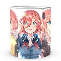 Кухоль GeekLand The Quintessential Quintuplets П'ять наречених QQ 02.16 330 мл білий - мініатюра 2
