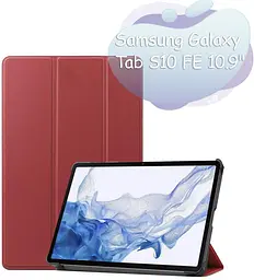 Чохол до планшета BeCover Smart Case Samsung Galaxy Tab S10 FE (SM-X520/SM-X526) 10.9" Red Wine (713281)