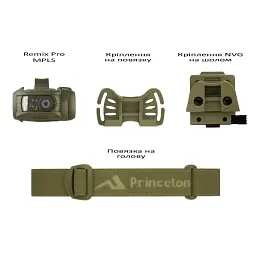 Ліхтар налобний Princeton Tec Remix Pro MPLS 300 lm Olive Drab - мініатюра 5