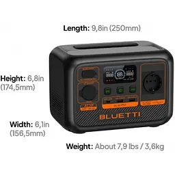 Зарядна станція Bluetti AC2P 300W 230,4Wh - мініатюра 6