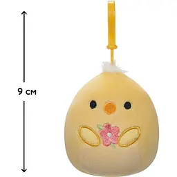 М'яка іграшка Squishmallows Пташеня Трістон на кліпсі 9 см (SQCP00182) - мініатюра 2