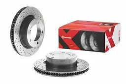 Диск тормозной передний вентилируемый Lexus Lx III 07-25г Brembo ( 09.A966.1X ) - миниатюра 2