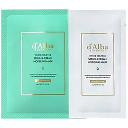 Альгінатна маска d'Alba White Truffle Serum & Cream Modeling Mask Calming / Cooling 66 г