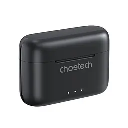 Бездротові навушники Choetech BH-T15 Black TWS, Bluetooth 5.2, ANC+ENC (43-00137) - мініатюра 2