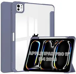 Чохол до планшета BeCover Soft Edge TPU Apple iPad Pro 11" M4 2024 Purple (711716)