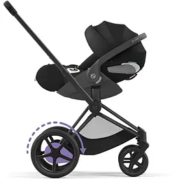 Шассі Cybex ePriam & каркас Matt Black (521002365) - мініатюра 4