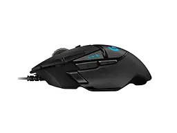 Миша комп'ютерна дротова ігрова Logitech G502 HERO з підсвічуванням / 11 програмованих кнопок / DPI 25600 / Чорний (910-005474) - мініатюра 6