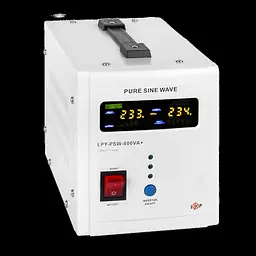 ДБЖ з правильною синусоїдою LogicPower 12V LPY-PSW-800VA + 560 Вт 5A/15A - мініатюра 3