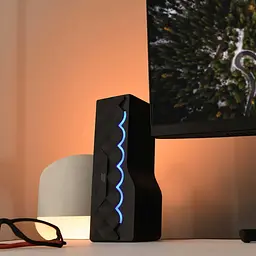 Акустична система 2E 2.0 PCS232 RGB Matrix USB Black (2E-PCS232BK) - мініатюра 9