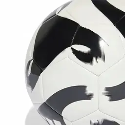 М'яч футбольний Adidas Tiro Club розмір №5 чорно-білий (HT2430) - мініатюра 3