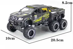 Колекційна металева модель пікапа АвтоЕксперт Mercedes-Benz X-Class EXY 6x6 з інерцією, світлом та звуком 1:32 - мініатюра 9