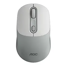 Мишка AOC MS300W Wireless/Bluetooth White (MS300W/LA) - мініатюра 1