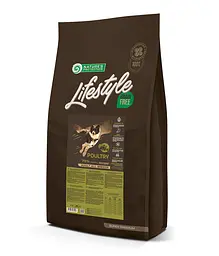 Сухий беззерновий корм з птицею для собак всіх порід Nature's Protection Lifestyle Grain Free Poultry, 17 кг