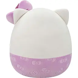 М'яка іграшка Squishmallows Hello Kitty Хеллоу Кітті в пурпуровому 20 см (SQSN00499) - мініатюра 5