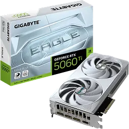 Відеокарта GeForce RTX 5060 Ti 16GB Gigabyte Eagle OC Ice (GV-N506TEAGLEOC ICE-16GD) - мініатюра 1