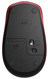 Миша M190, Red/Black Logitech teh0024020 - мініатюра 6