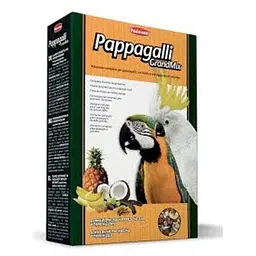 Повсякденний корм Padovan GrandMix Pappagalli для великих папуг 600 г