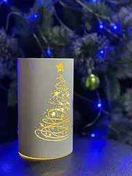 Світильник декоративний Luca Lighting Ялинка 15.9х15 см білий (8720362197591_1) - мініатюра 3