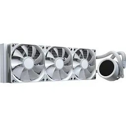 Система водяного охолодження AeroCool Abyss L360R Digi White (ACLA-AD36117.21) - мініатюра 4