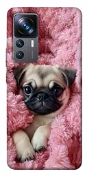 TPU чохол Demsky Мопс у ніжностях для Xiaomi 12T / 12T Pro