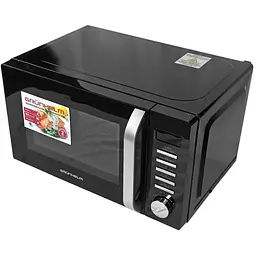 Мікрохвильова піч Grunhelm 20MX920-GB 800 Вт 20 л чорна (138237) - мініатюра 4