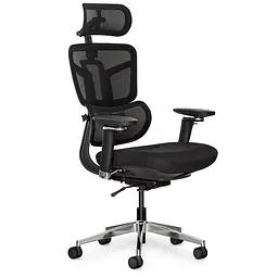 Крісло Mealux S4 Air Fabric Black ( HF-S4 F/B) 