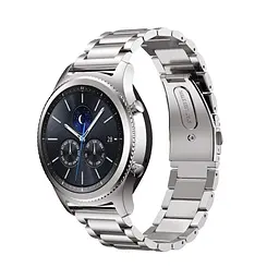 Металевий ремінець Watchbands Stainless Premium для Samsung Gear S3 Samsung Galaxy Watch 46mm Silver - срібний (WB006METALSILVER) - мініатюра 2