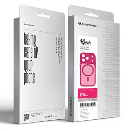 Чохол ArmorStandart Lush MagCase для Apple iPhone 17 Pro Pink - мініатюра 6