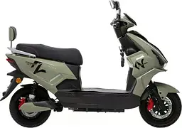 Електроскутер Двомісний Crosser CR23 (2500W, 72V/23Ah) Зелений - мініатюра 6