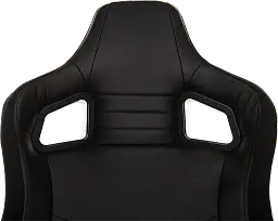 Геймерське крісло GT Racer чорне (X-0713 Black) - мініатюра 8