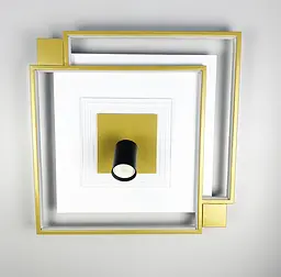 Стельова LED люстра квадратної форми Line.F 310/500*500 - мініатюра 4