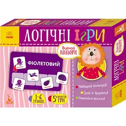 Логічна гра Ranok Creative Вивчай кольори 24 картки 918001