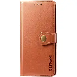 Чохол-книжка GETMAN Gallant Cover Case для Xiaomi Redmi 13C / Poco C65 Brown [100968] - мініатюра 1