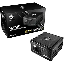 Блок живлення ASRock 750W SteelLegend SL-750G ATX 3.1 135mm, 80+ Gold, Fully Modular, Retail - мініатюра 5