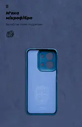 Чехол ArmorStandart ICON для Xiaomi Redmi 15C 4G / Poco C85 4G Camera cover Dark Blue (ARM87042) - мініатюра 4