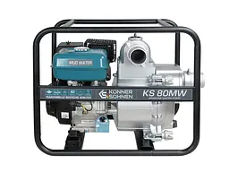 Konner & Sohnen Мотопомпа бензинова KS 80MW 1000л/хв 9.0к.с 60кг - мініатюра 2