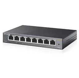 Комутатор TP-Link TL-SG108E 8-Port Gigabit Easy Smart Desktop (TL-SG108E) - мініатюра 4