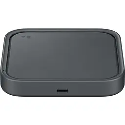 Бездротовий зарядний пристрій Samsung Pad w/o TA Dark Gray (EP-P2400BBEGEU) [112092] - мініатюра 3
