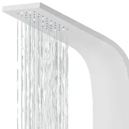Душова панель Corsan Alto white LED A017MWHLED, Білий - мініатюра 4